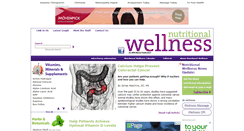 Desktop Screenshot of nutritionalwellness.com